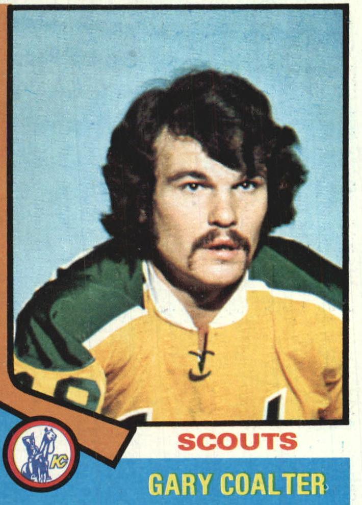1974 Topps Hockey Gary Coalter #17