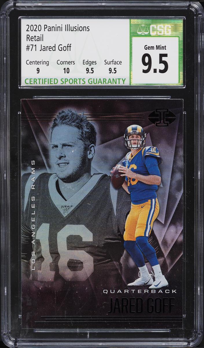 2020 Panini Illusions Football Base Retail Jared Goff #71