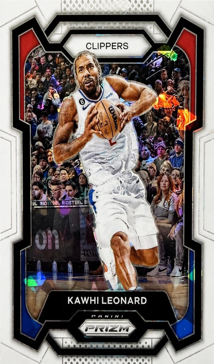 2023 Panini Prizm Basketball White Ice Kawhi Leonard #4