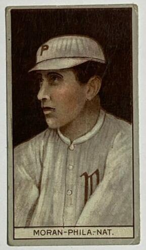 1912 American Tobacco Company Brown Background T207 Baseball Patrick J. Moran #NNO