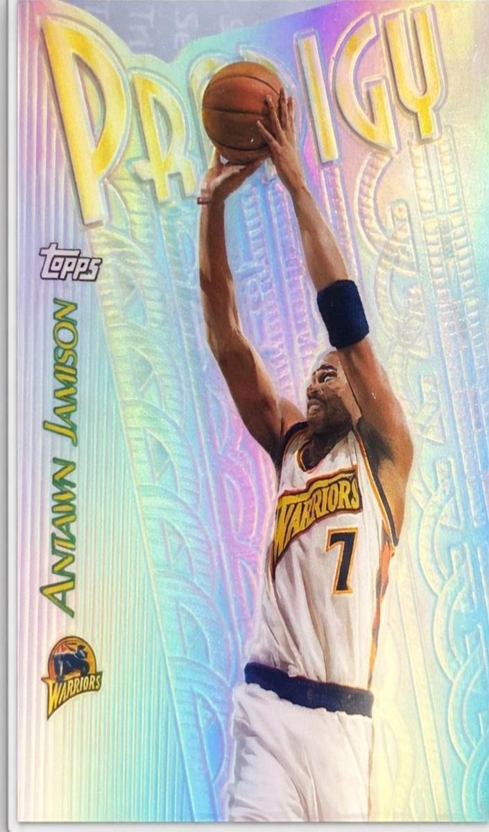 1999 Topps Basketball Refractor Antawn Jamison #PR18