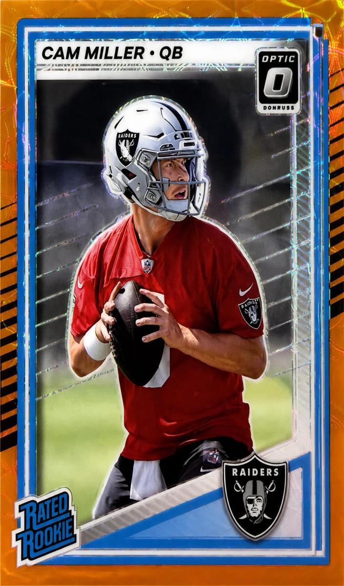 2025 Donruss Optic Football Orange Scope Cam Miller #261