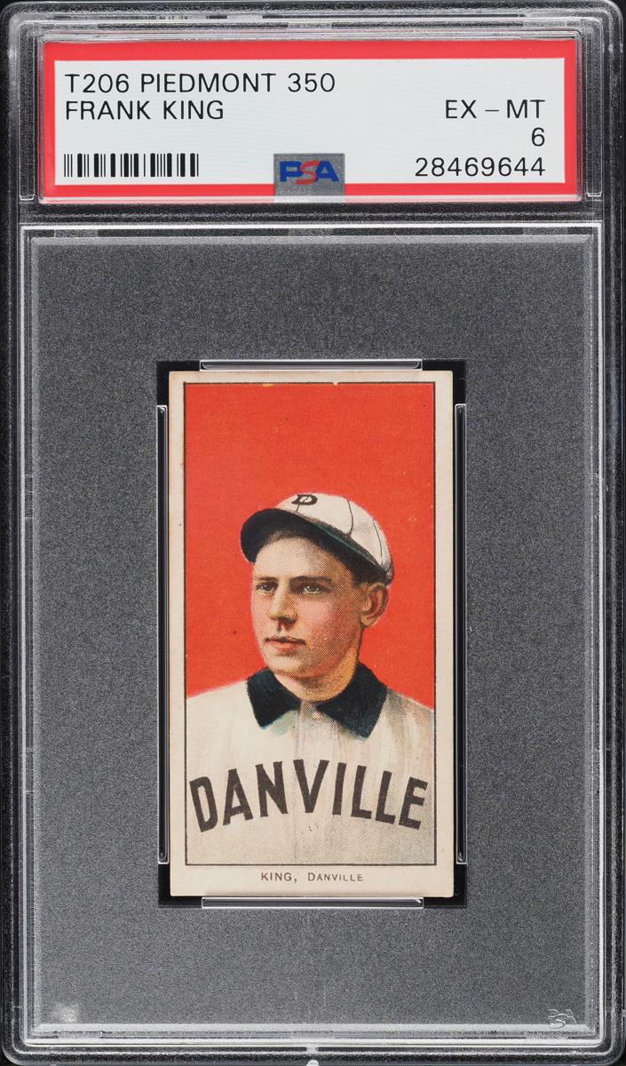 1909-11 T206 Baseball Frank King #NNO PSA 4