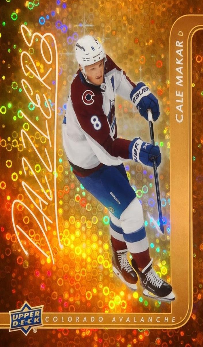 2025 Upper Deck Hockey Orange Cale Makar #DZ-31