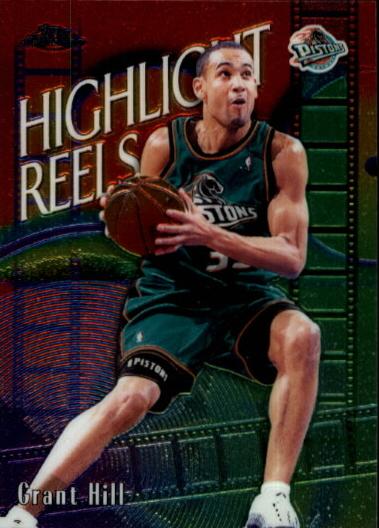 1999 Topps Chrome Basketball Grant Hill #HR7 PSA 10