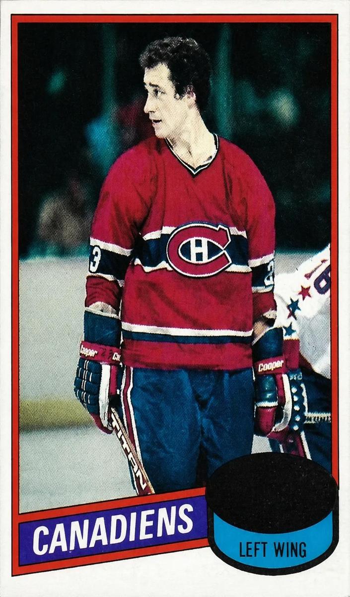 1980 Topps Hockey Bob Gainey #58