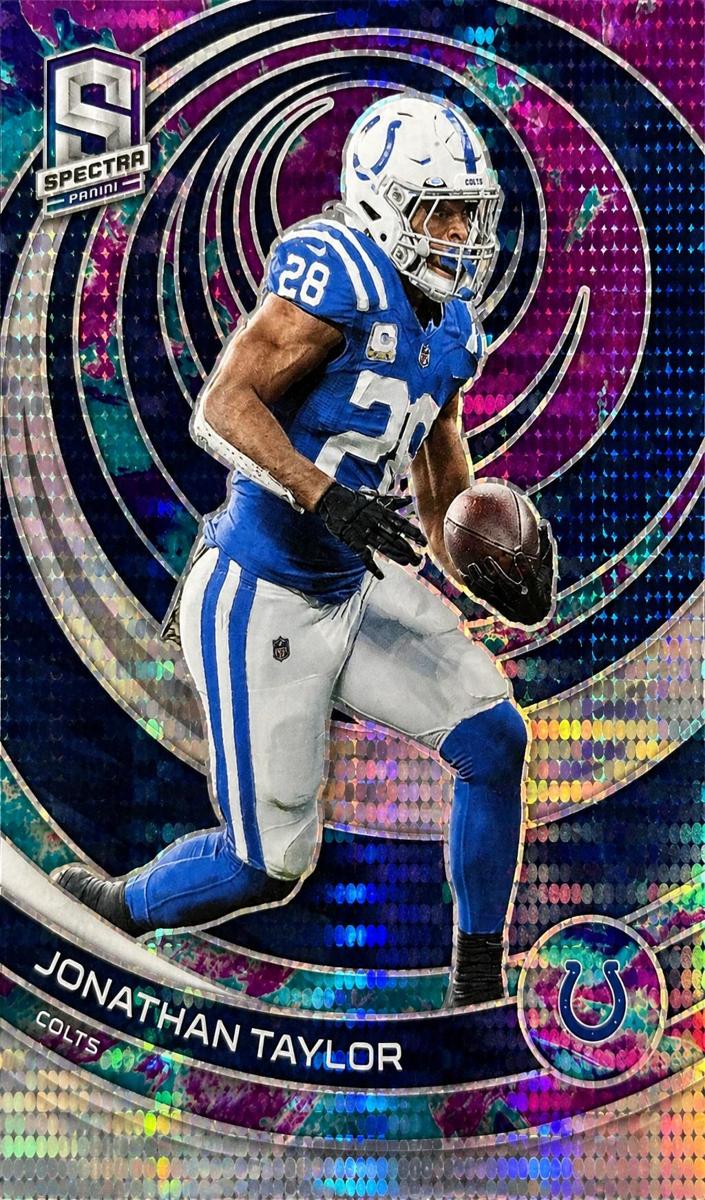 2023 Panini Spectra Football Celestial Jonathan Taylor #36