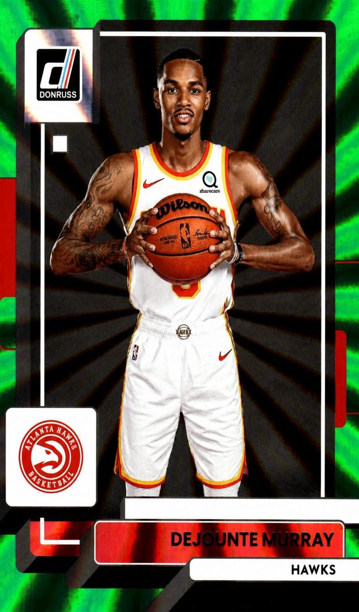 2022 Panini Donruss Basketball Dejounte Murray #61 PSA 9