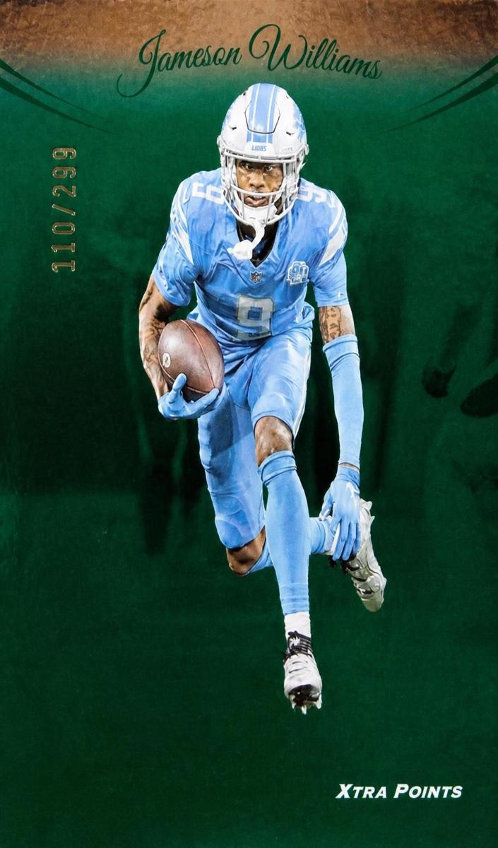 2024 Panini Prestige Football Green Xtra Points Jameson Williams #100