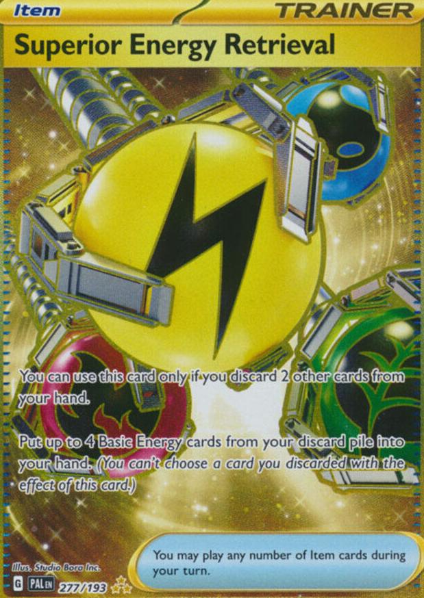 2023 Pokemon Scarlet & Violet Paldea Evolved Superior Energy Retrieval #277