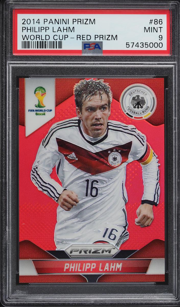 2014 Panini Prizm World Cup Soccer Red Philipp Lahm #86