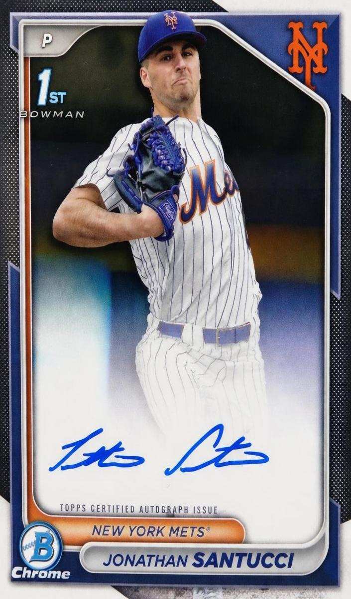 2024 Bowman Draft Chrome Baseball Jonathan Santucci #CPA-JS PSA 10