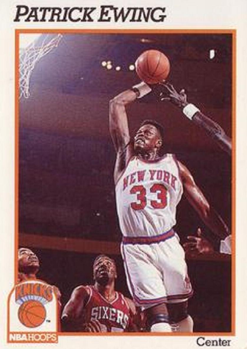 1991 Hoops Basketball Patrick Ewing #140