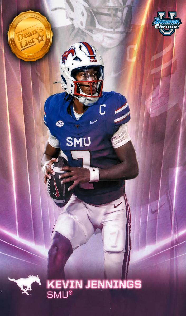 2025 Bowman Chrome University Football Kevin Jennings #DL-12