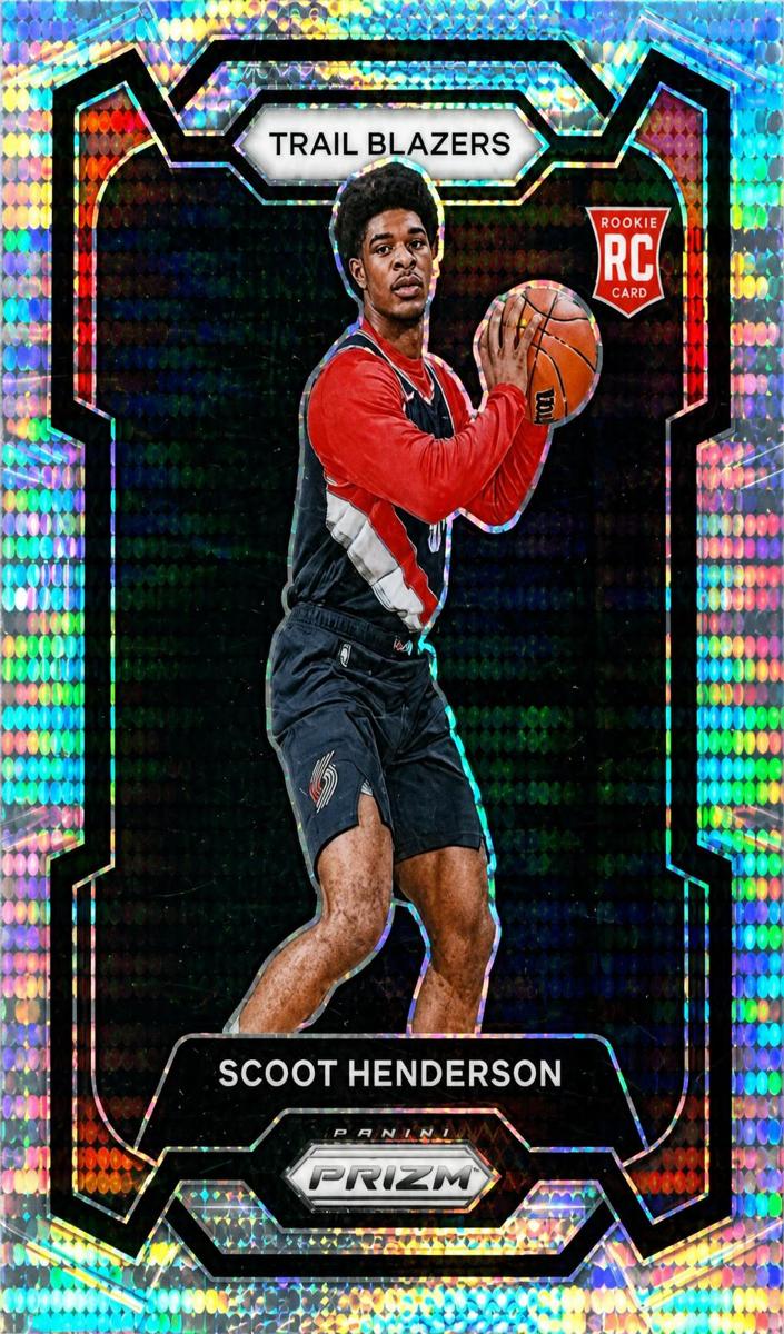 2023 Panini Prizm Basketball Pulsar Scoot Henderson #141 PSA 9