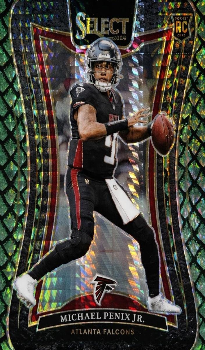 2024 Panini Select Football Dragon Scale Michael Penix Jr. #371