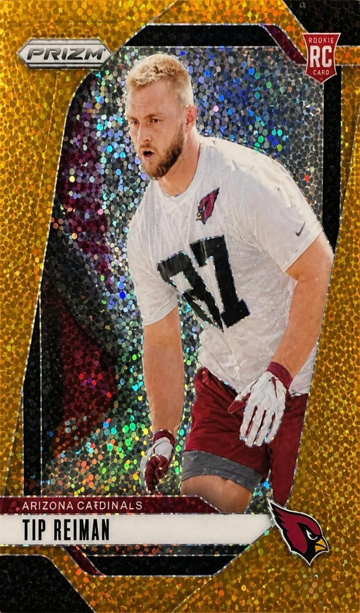 2024 Panini Prizm Football Gold Sparkle Tip Reiman #391