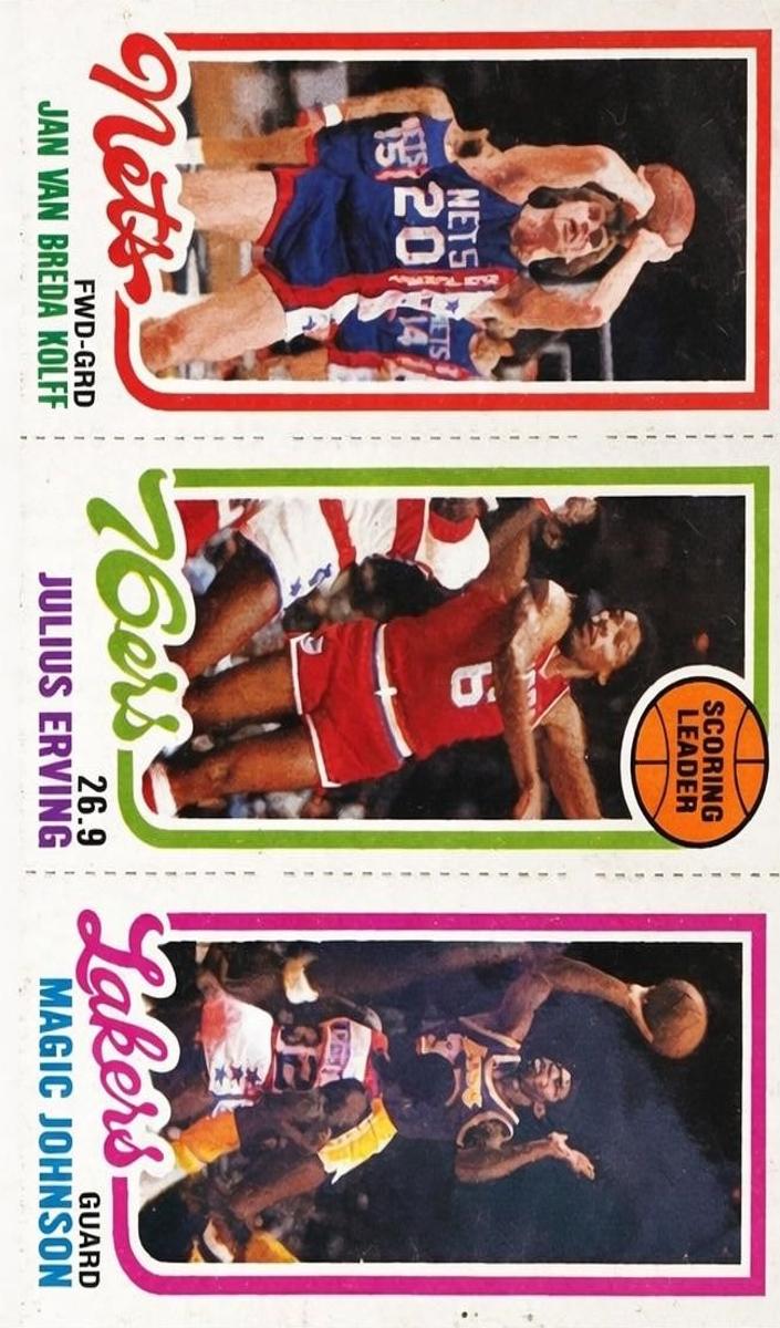 1980 Topps Basketball Magic Johnson #null