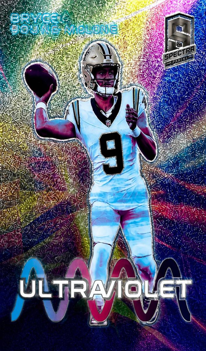 2023 Panini Spectra Football Bryce Young #UV-BY SGC 10