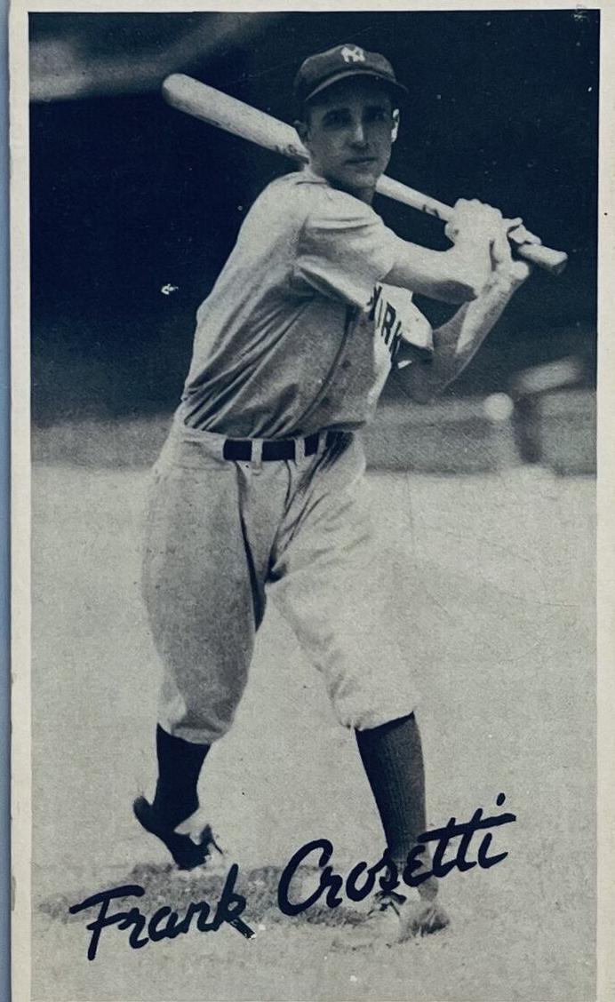 1936 Goudey Baseball Frank Crosetti #NNO
