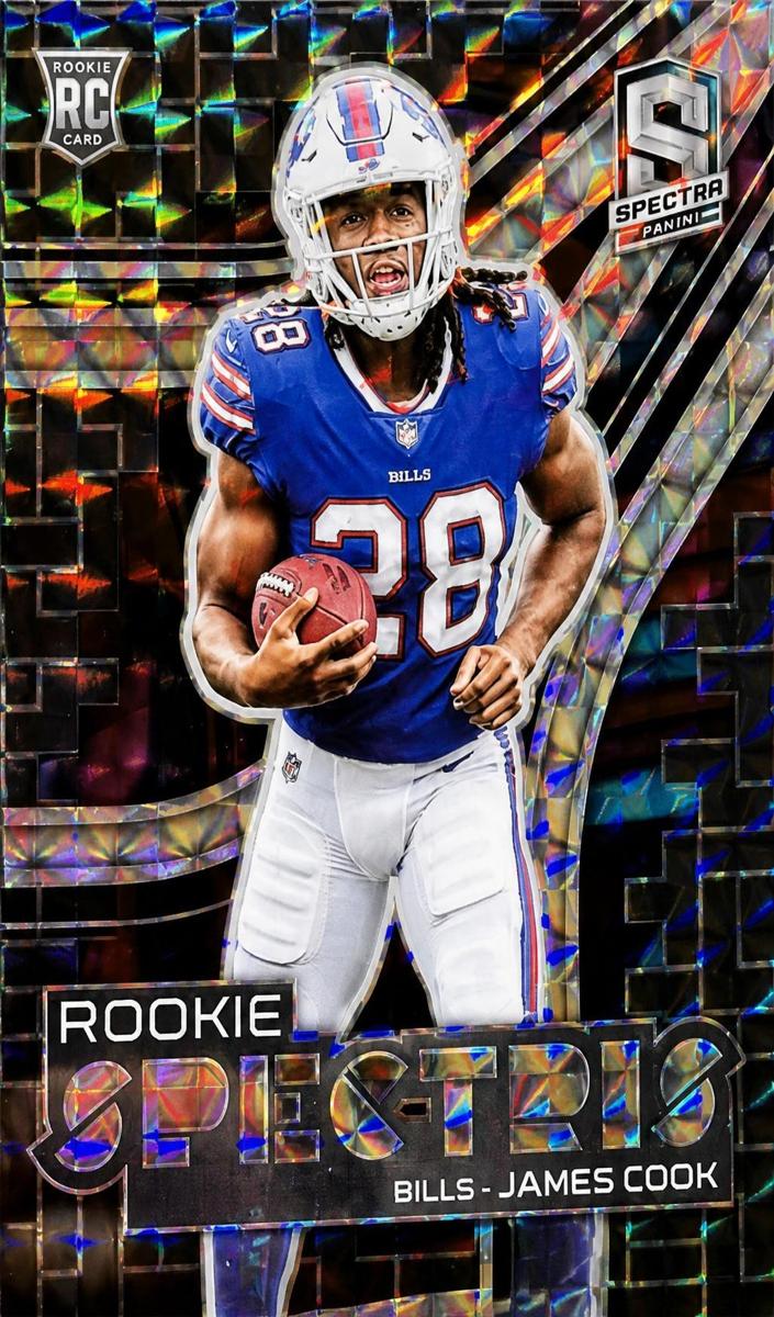 2022 Panini Spectra Football Interstellar James Cook #RSP-JCO SGC 9