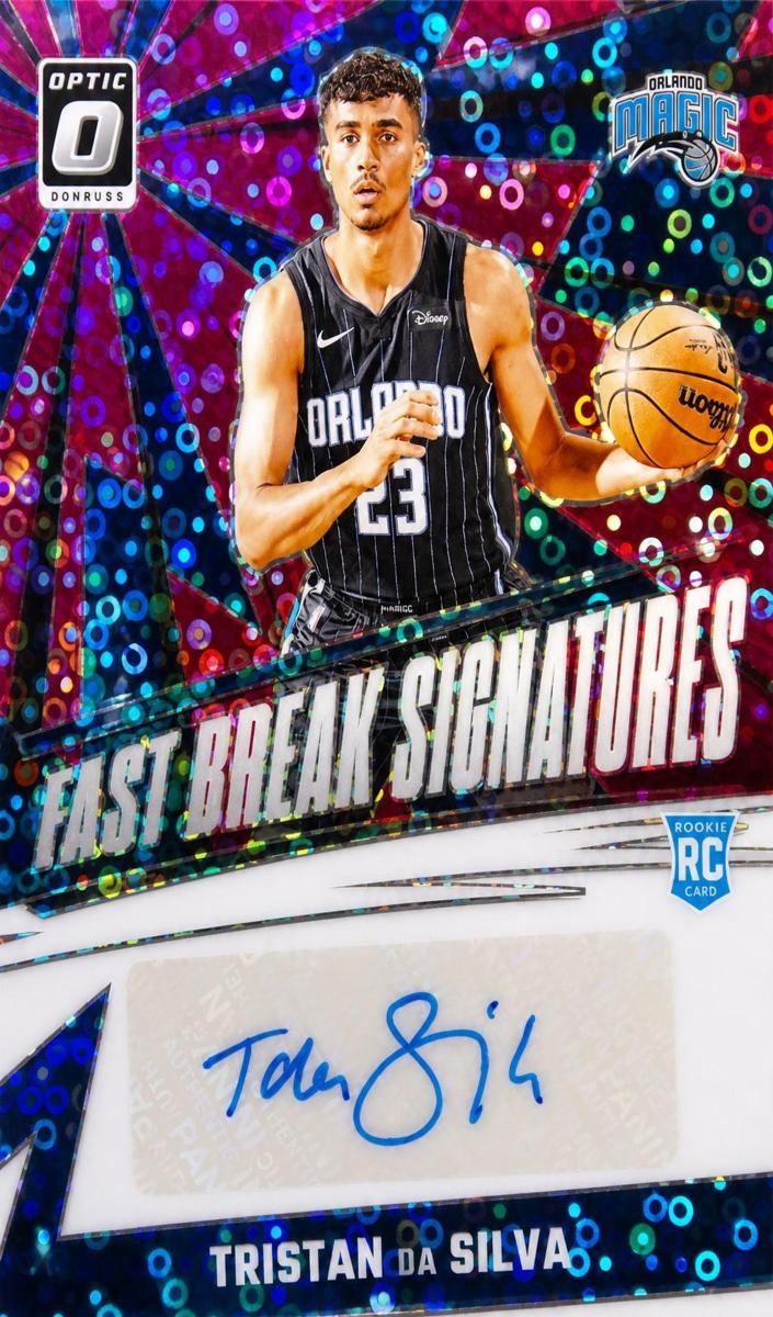 2024 Donruss Optic Basketball Fast Break Pink Tristan da Silva #325