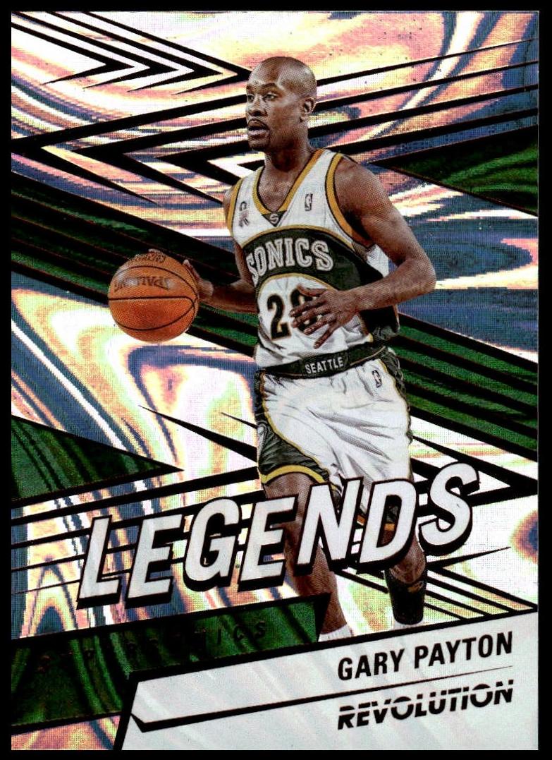 2024 Panini Revolution Basketball Red Swirl Gary Payton #167 PSA 10