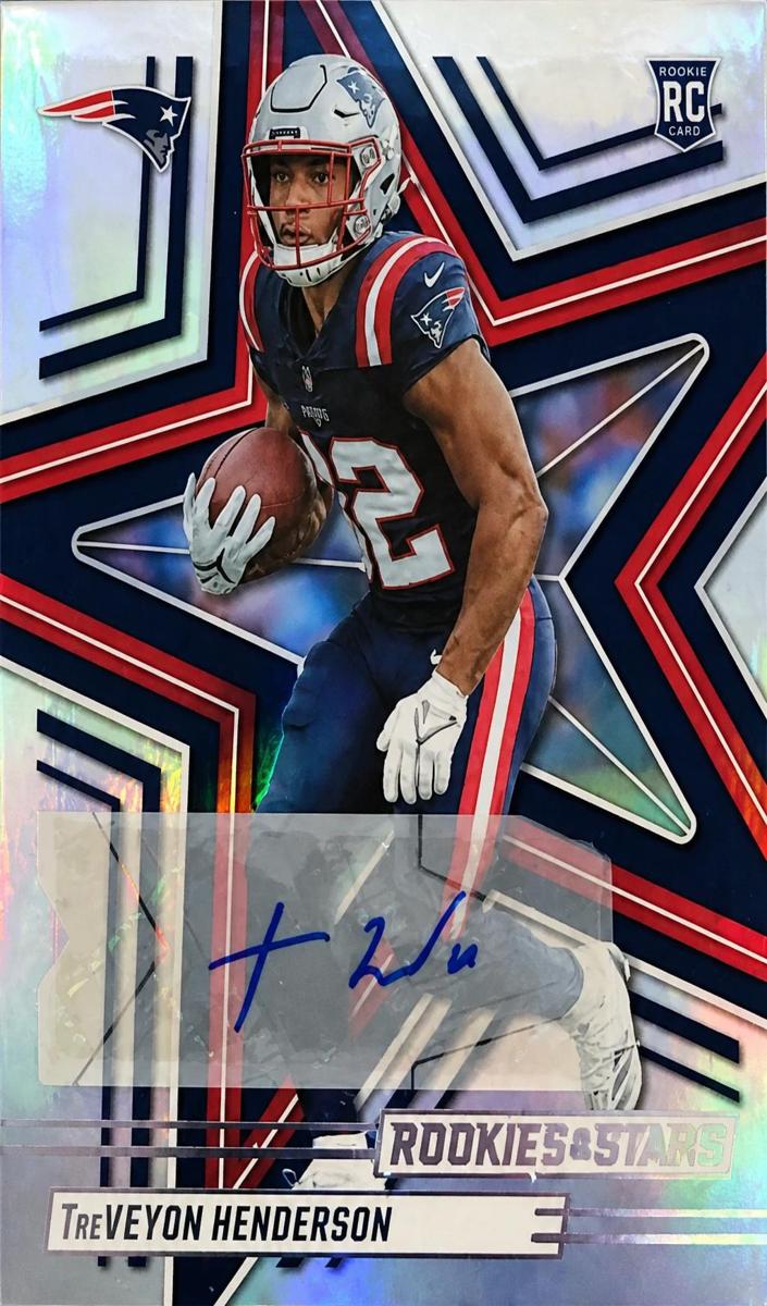 2025 Panini Rookies & Stars Football TreVeyon Henderson #188 PSA 9