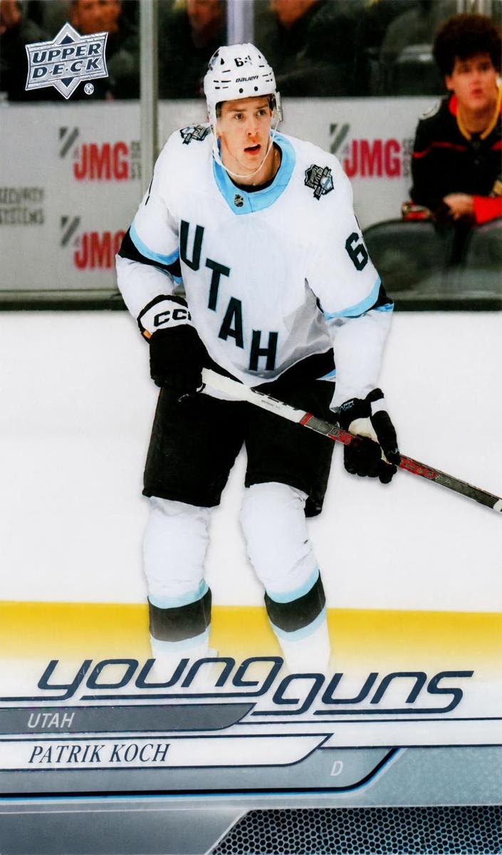 2024 Upper Deck Hockey Clear Cut Patrik Koch #453