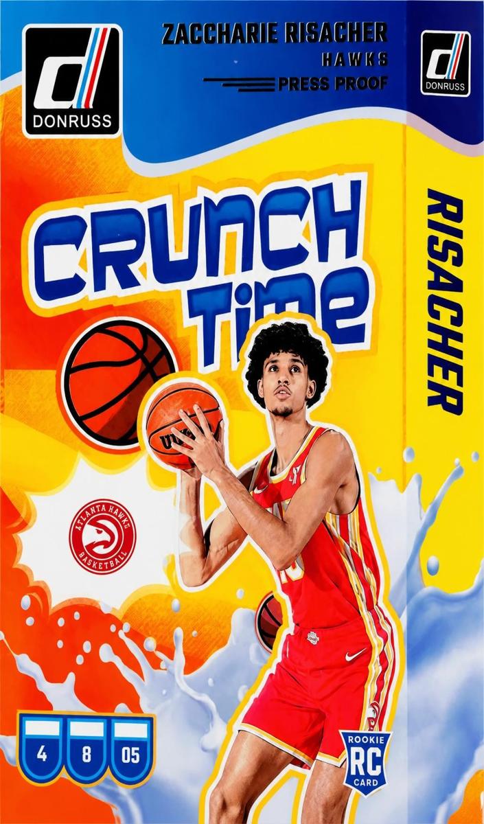 2024 Panini Donruss Basketball Press Proof Zaccharie Risacher #1 PSA 10
