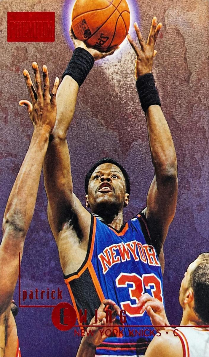 1996 Skybox Premium Basketball Rubies Patrick Ewing #75 PSA 9