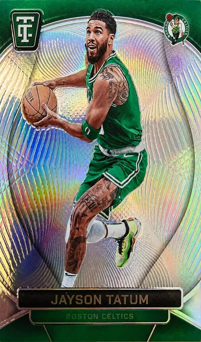 2024 Panini Totally Certified Basketball Mirror Jayson Tatum #1 PSA 9