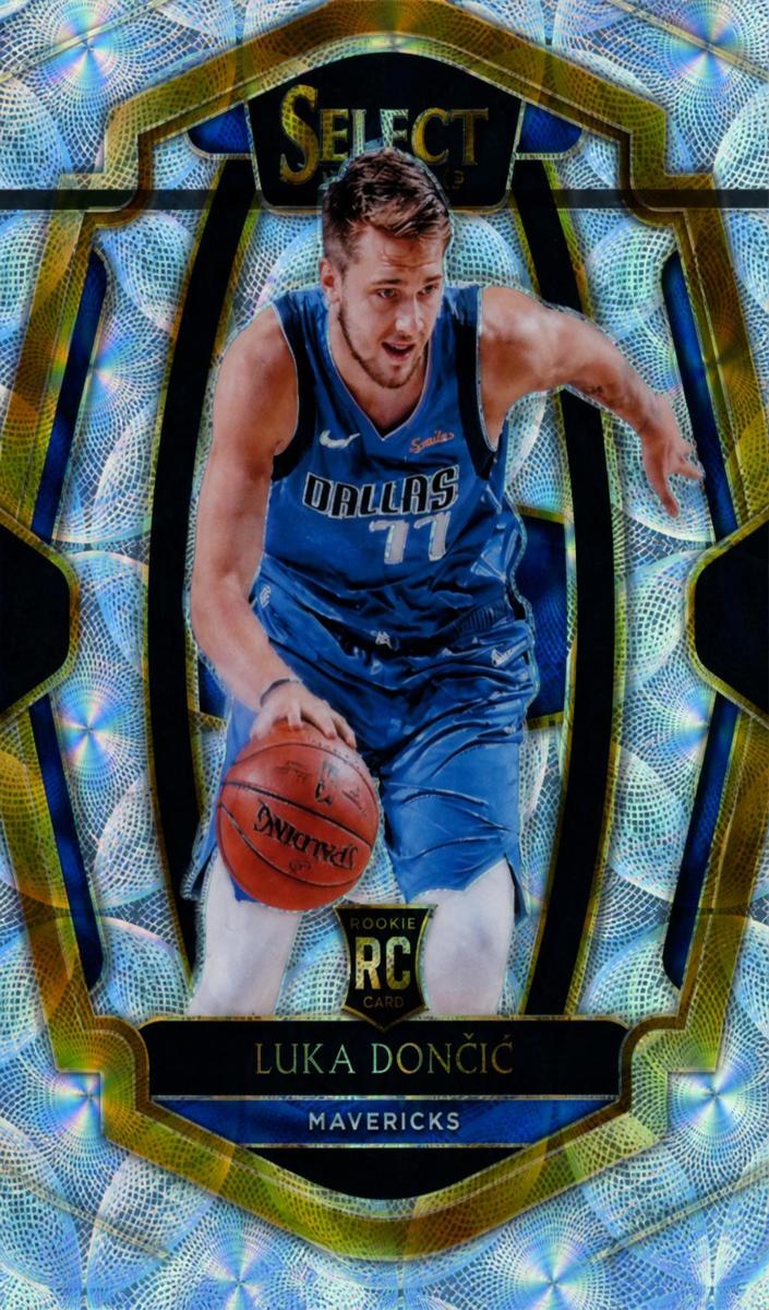 2018 Panini Select Basketball Scope Luka Doncic #122 PSA 10