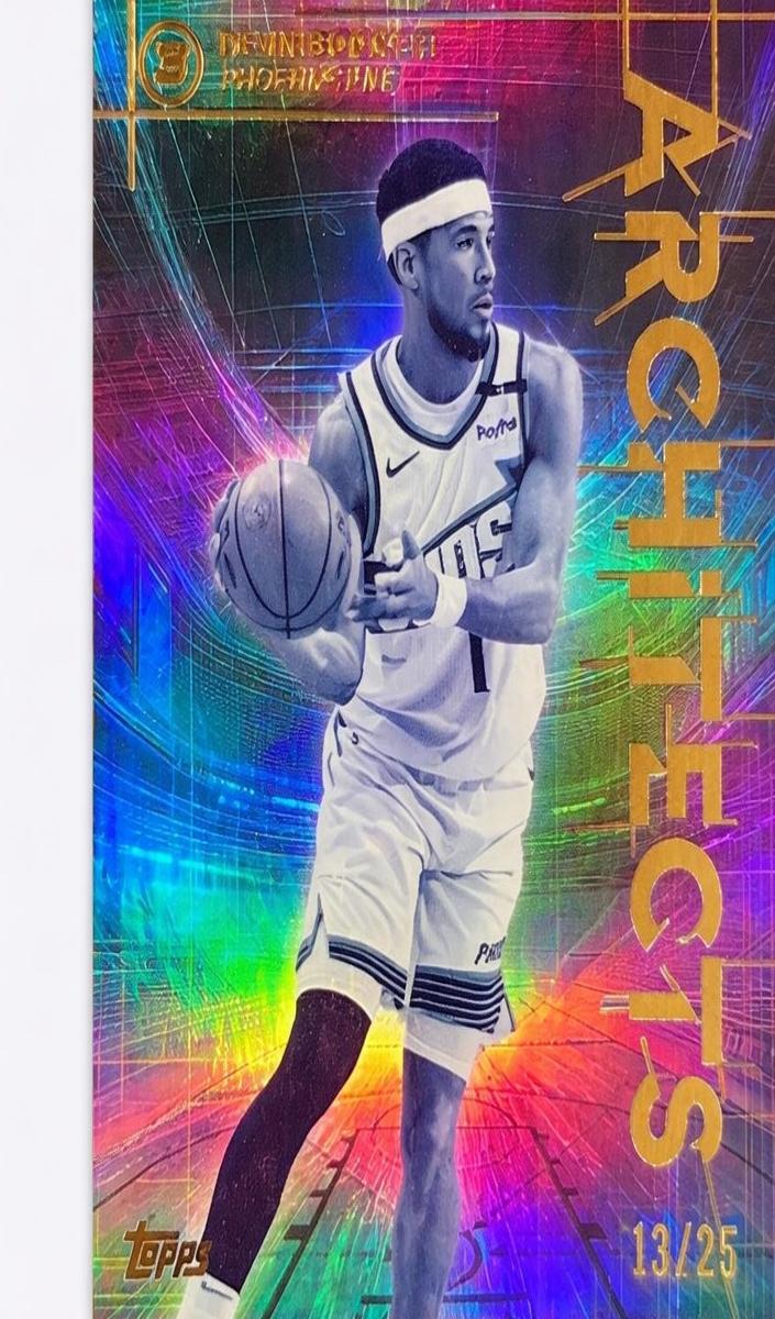2025 Topps Three Basketball Bronze Devin Booker #AR-24