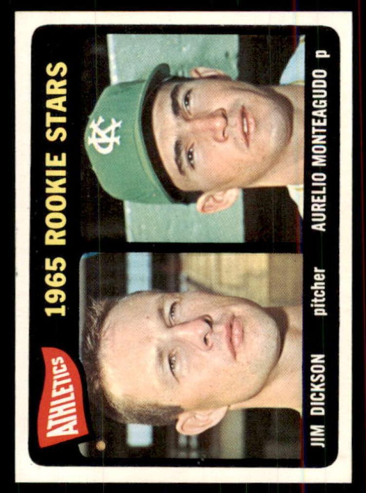 1965 Topps Baseball Athletics Rookies #286 PSA 7