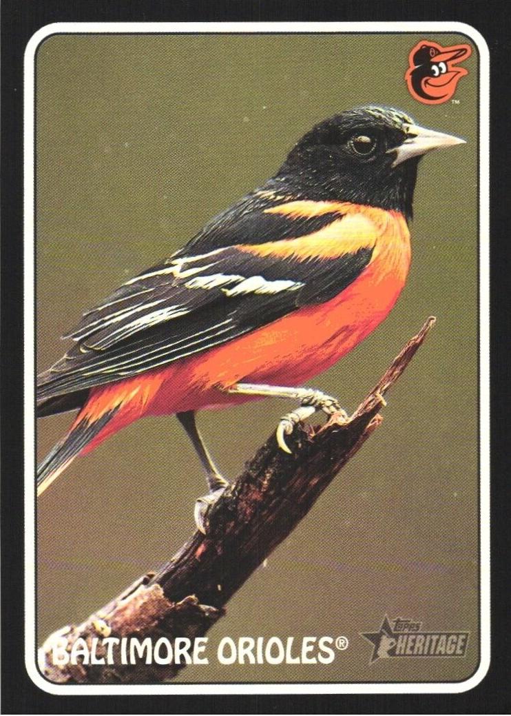 2024 Topps Heritage Baseball Baltimore Orioles #75Z-3 PSA 9