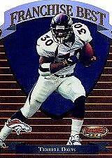 1999 Bowman's Best Football Terrell Davis #FB4 CGC 9