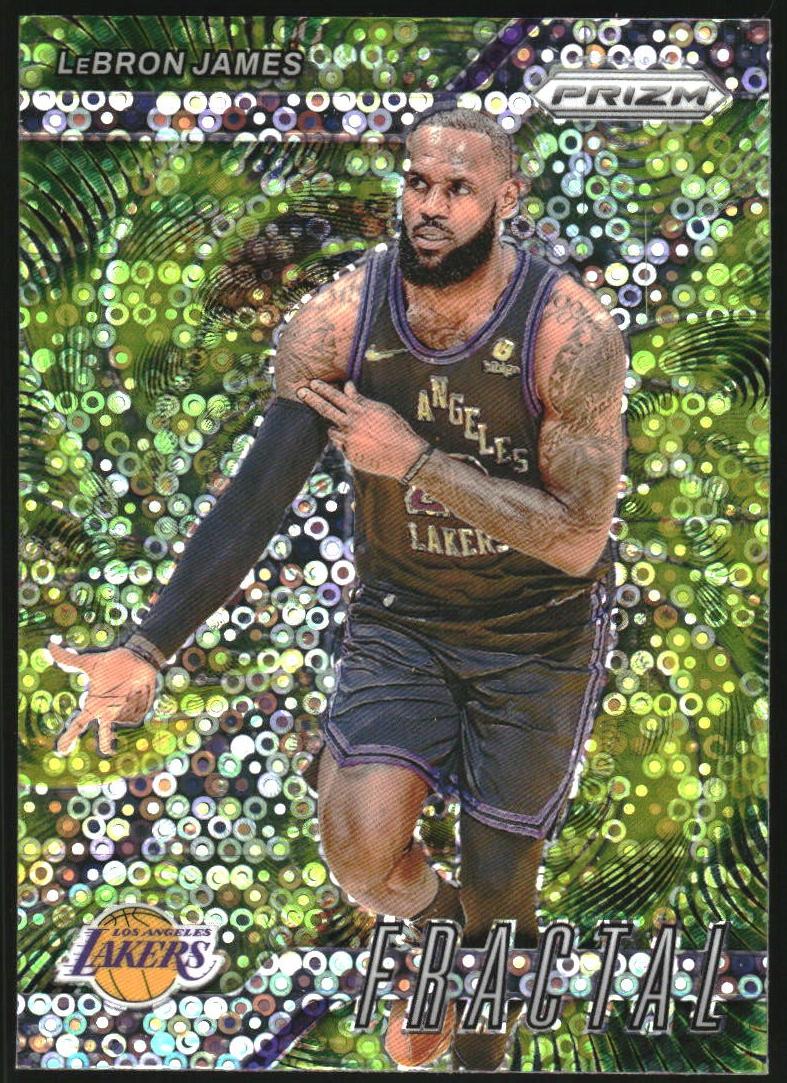 2024 Panini Prizm Basketball Fast Break LeBron James #3 PSA 9