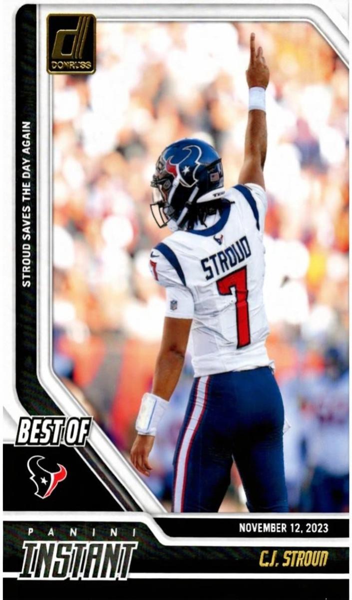 2024 Panini Donruss Football C.J. Stroud #1