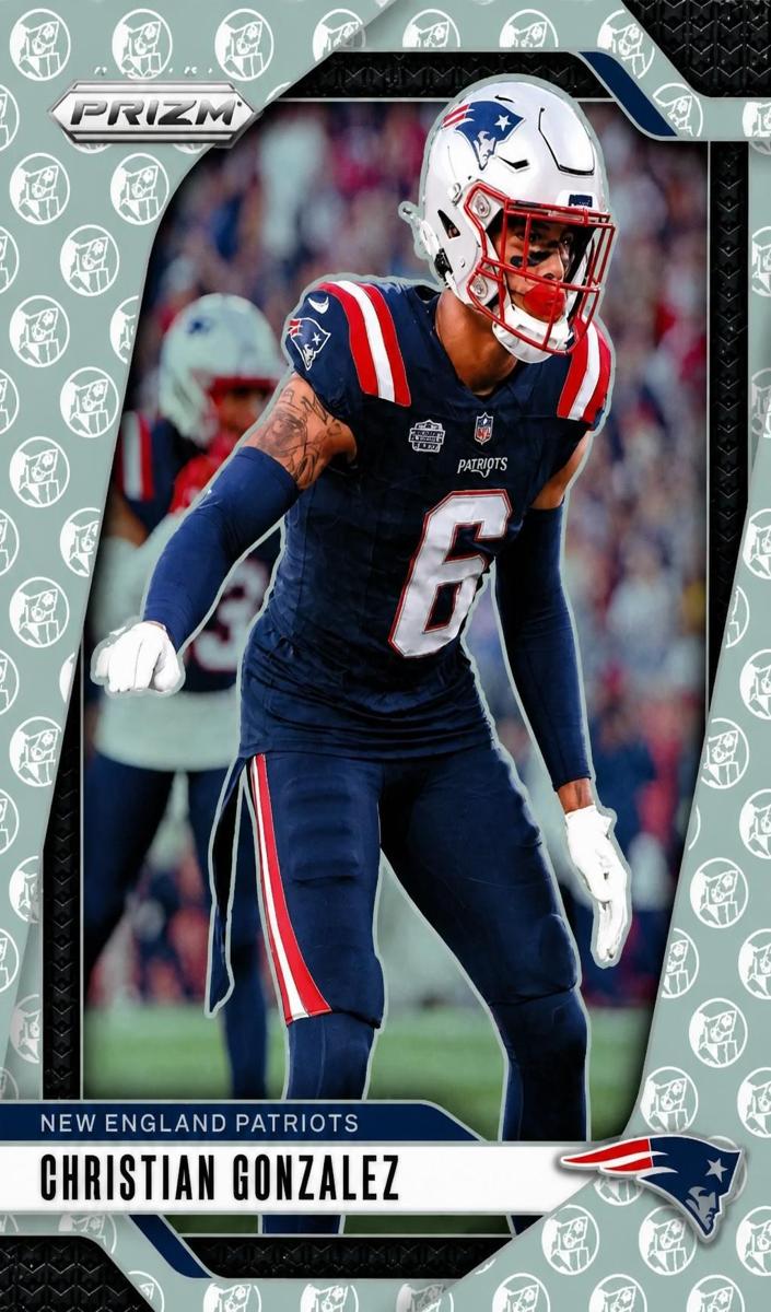 2024 Panini Prizm Football White Knight Christian Gonzalez #198