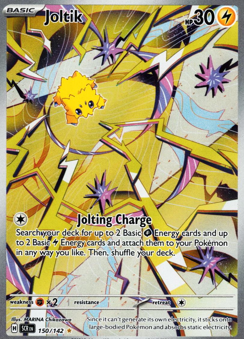 2024 Pokemon Scarlet & Violet Stellar Crown Joltik #150