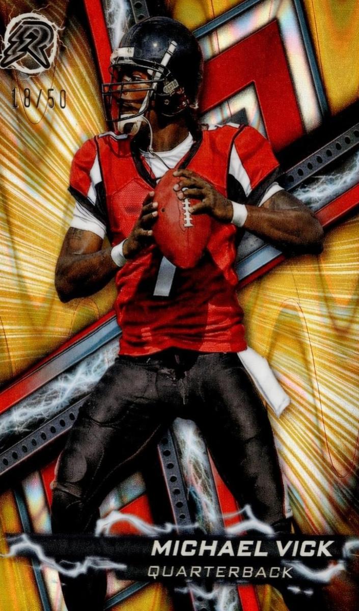 2023 Topps Composite Football Gold Power Surge Michael Vick #96