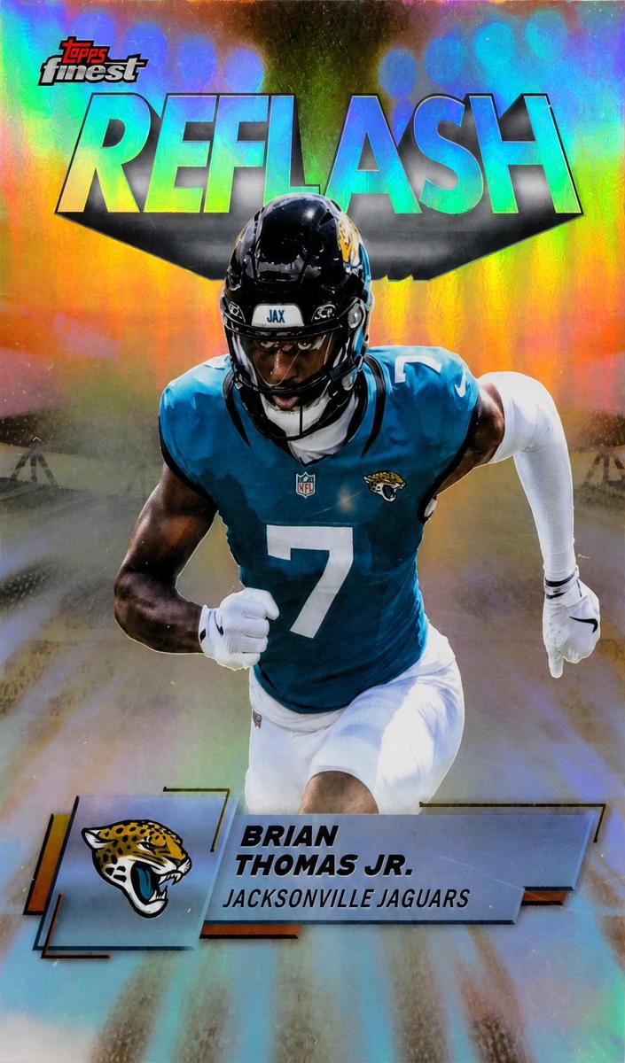 2025 Topps Finest Football Refractor Brian Thomas Jr. #RF-13