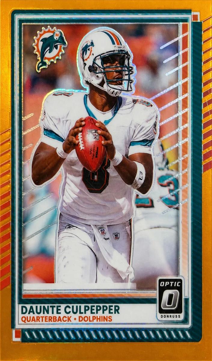 2025 Donruss Optic Football Orange Daunte Culpepper #60