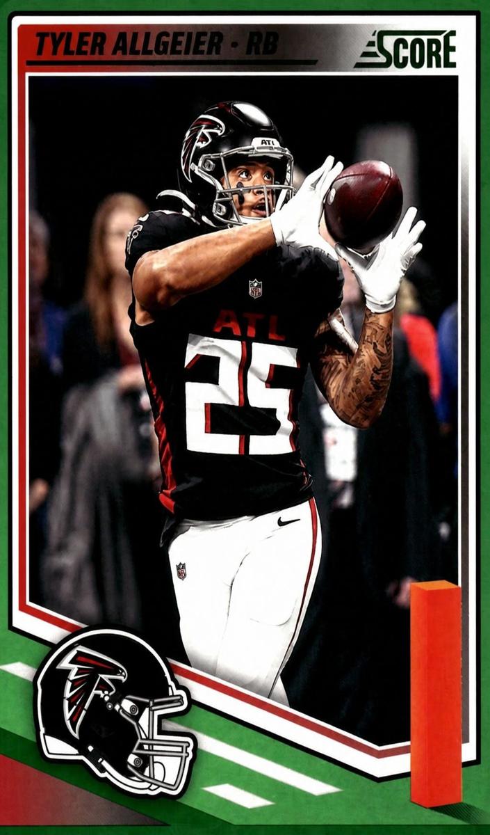 2025 Panini Score Football Tyler Allgeier #56