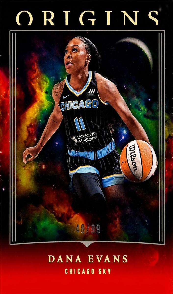 2024 Panini Origins WNBA Basketball Red Dana Evans #70