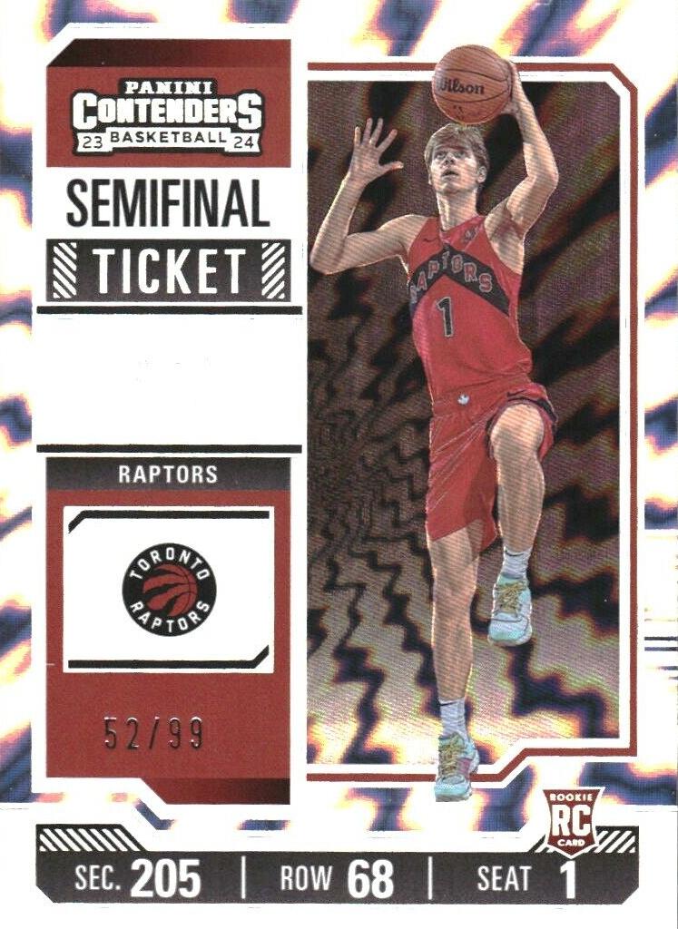 2023 Panini Contenders Basketball Semifinal Ticket Gradey Dick #71