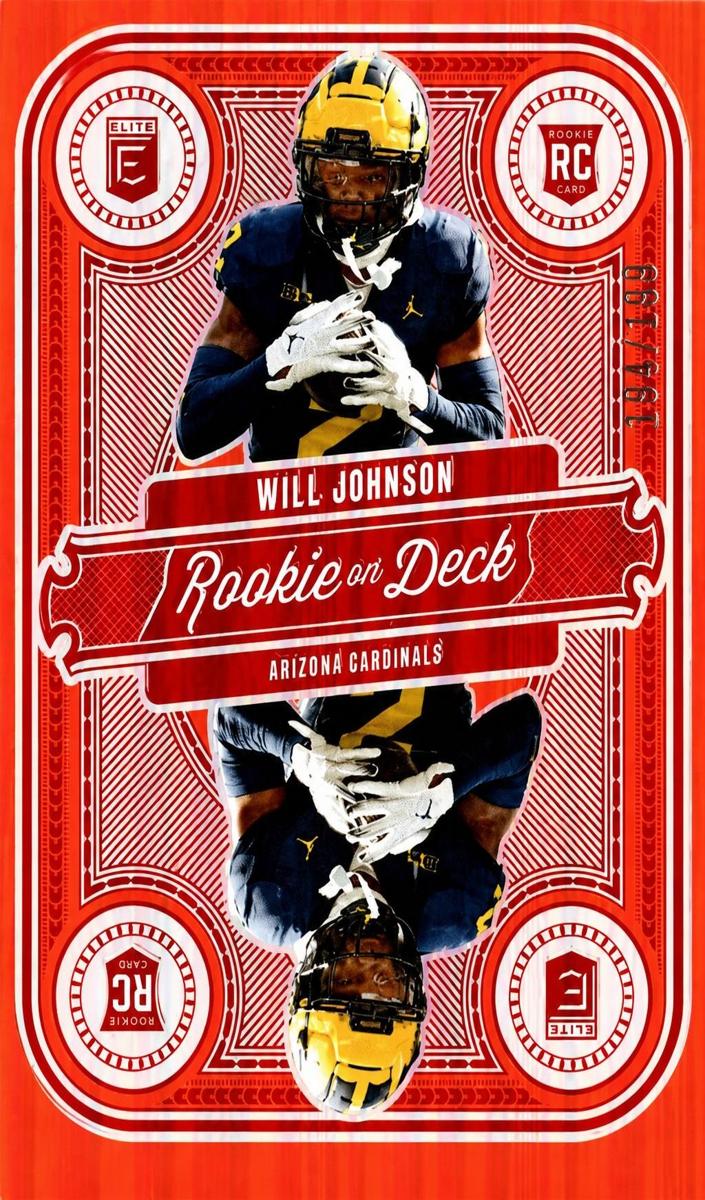2025 Donruss Elite Football Orange Will Johnson #18
