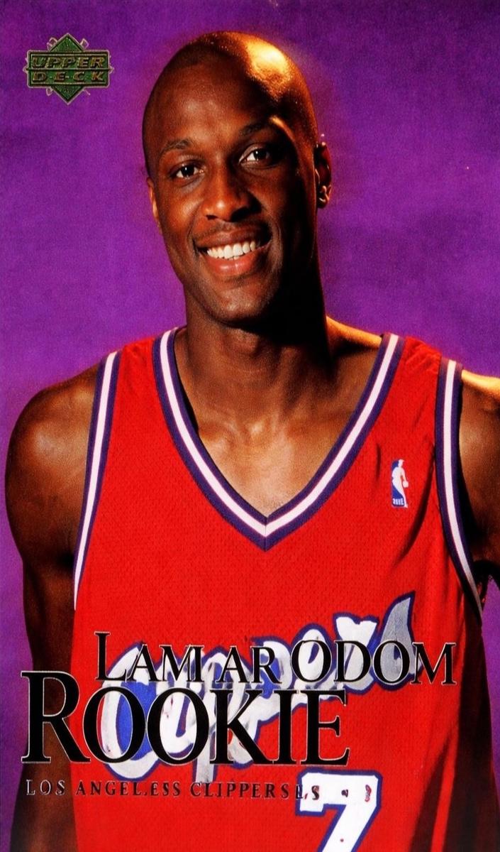 1999 Skybox Premium Basketball Star Rubies Lamar Odom #104 PSA 6.5