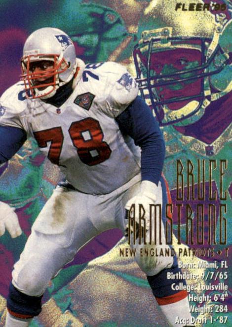 1995 Fleer Football Bruce Armstrong #245
